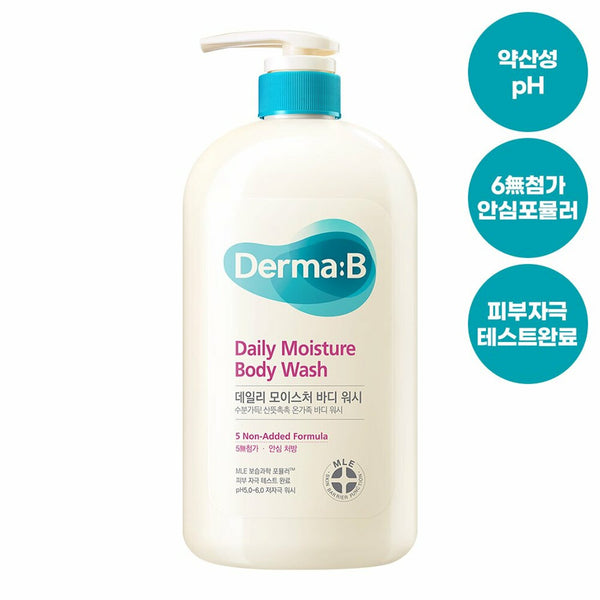 Derma B Daily Moisture Body Wash 1000mL 1
