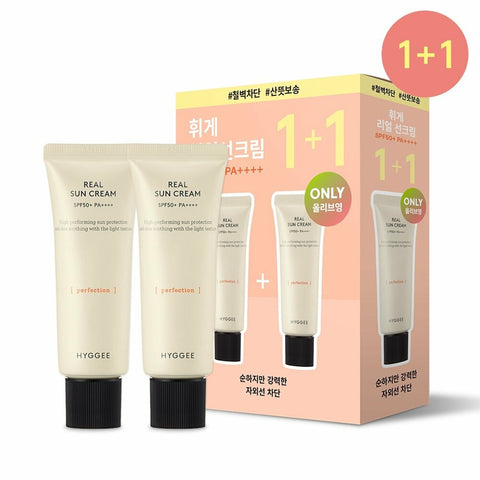 HYGGEE Real Sun Cream 2-for-1 Special Set 