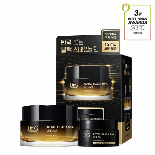 Dr.G Royal Black Snail Cream 50mL (+Cream 15mL) 3