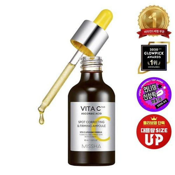 MISSHA Vita C Plus Ascorbic Acid Spot Correcting & Firming Ampoule 40ml 1