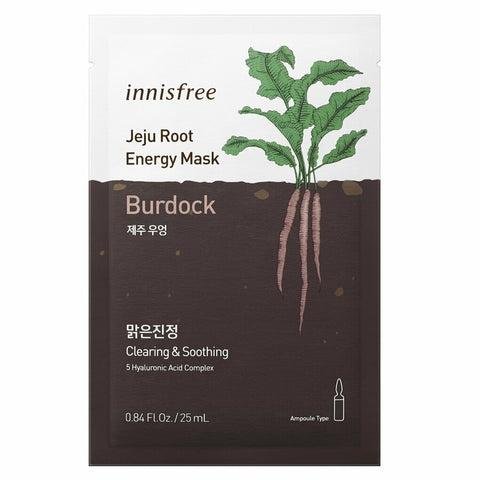 innisfree Jeju Root Energy Sheet Mask [Burdock] 25ml 