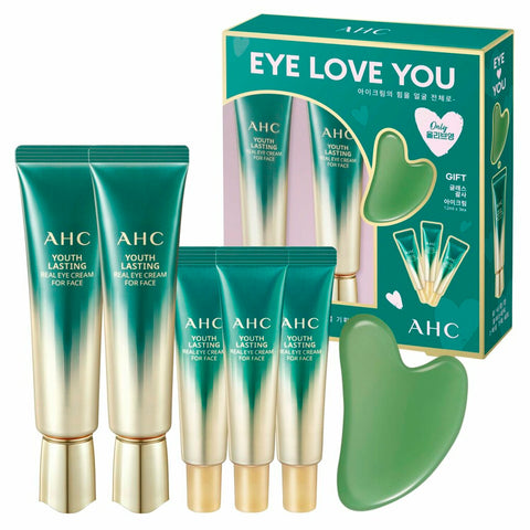 AHC Youth Lasting Real Eye Cream For Face Special Offer with Massager (30mL+30mL+12mL*3ea) 