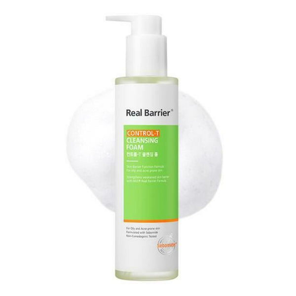 Real Barrier Control-T Cleansing Foam 190ml Special Set 2