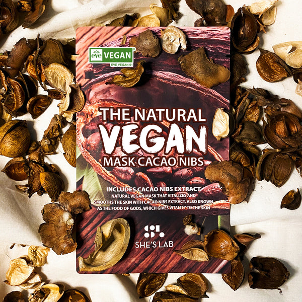 The Natural Vegan Cacaonibs Mask Sheet 2