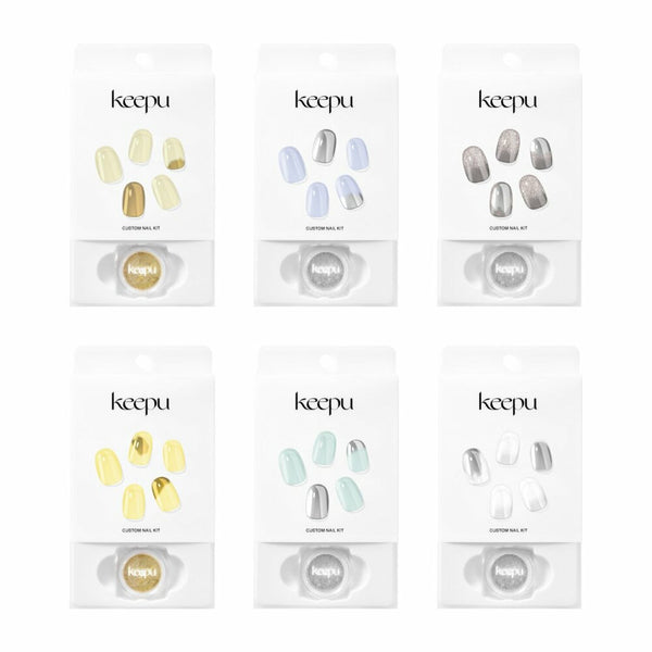 Keepu Custom Nail Kit Mirror Powder 12 Types (NO LED Lamp required) 2