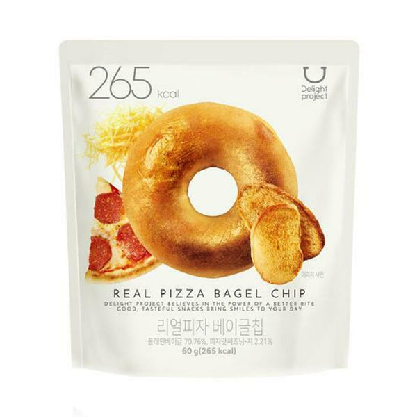 D Project Real Pizza Bagel Chip 60g 1