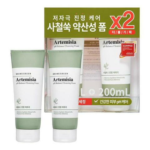 Bring Green Artemisia pH Balance Cleansing Foam 200ml Special Set 
