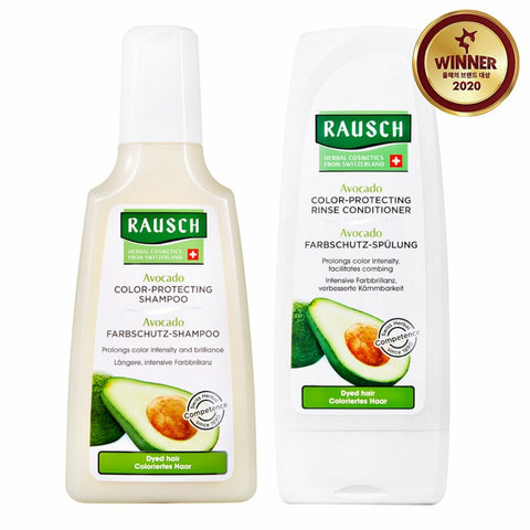 Rausch Avovado Color-Protecting Shampoo & Conditioner 200ML Set 