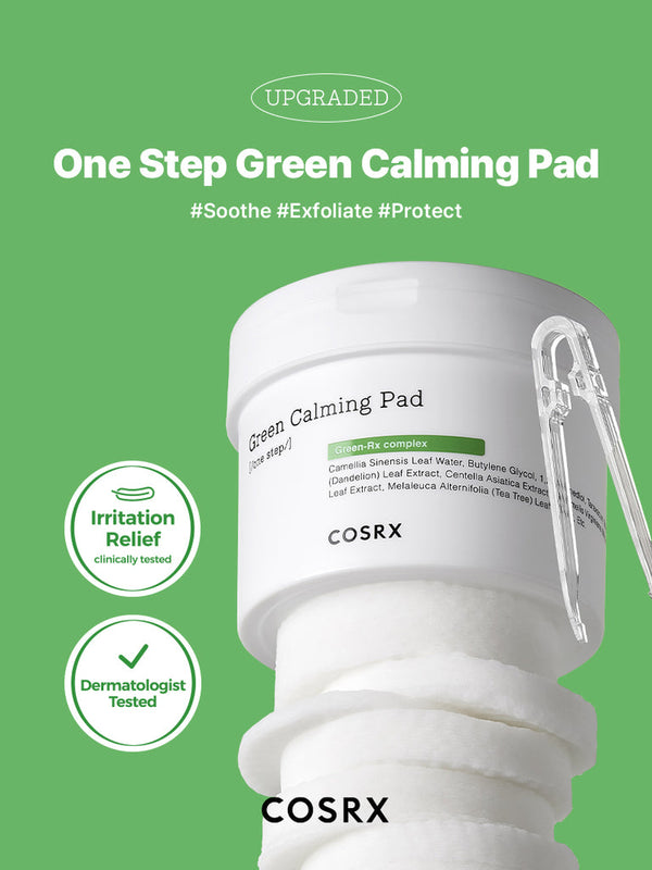 [Cosrx] One Step Green Hero Calming Pad 70pcs 2