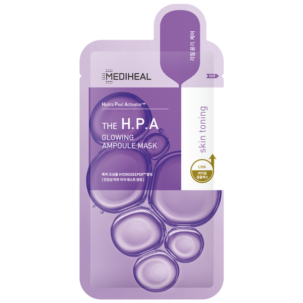 [Mediheal] The H.P.A Glowing Ampoule Mask 10ea 1