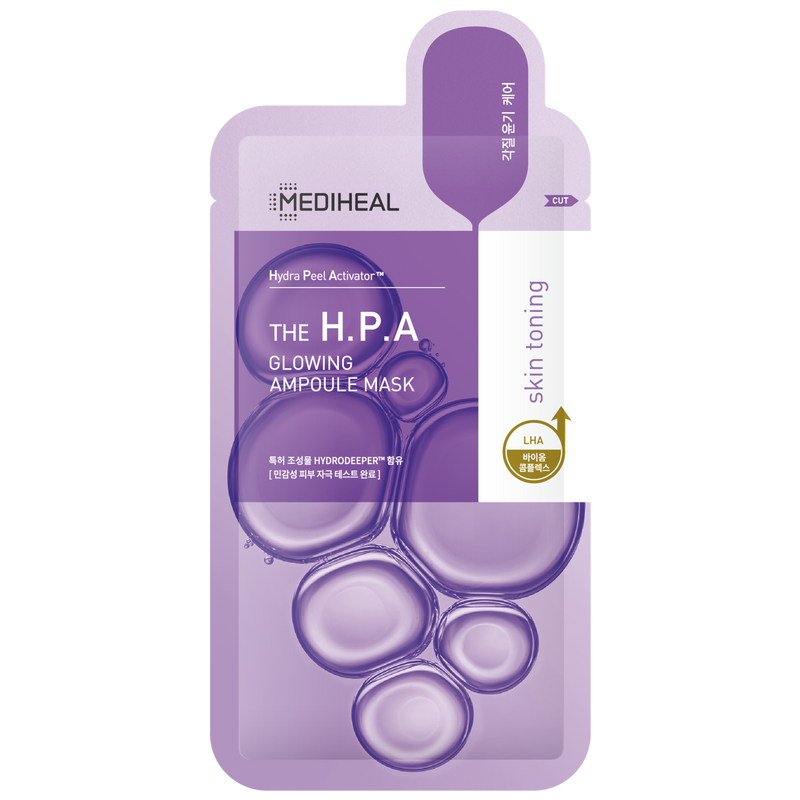 [Mediheal] The H.P.A Glowing Ampoule Mask 10ea (1)