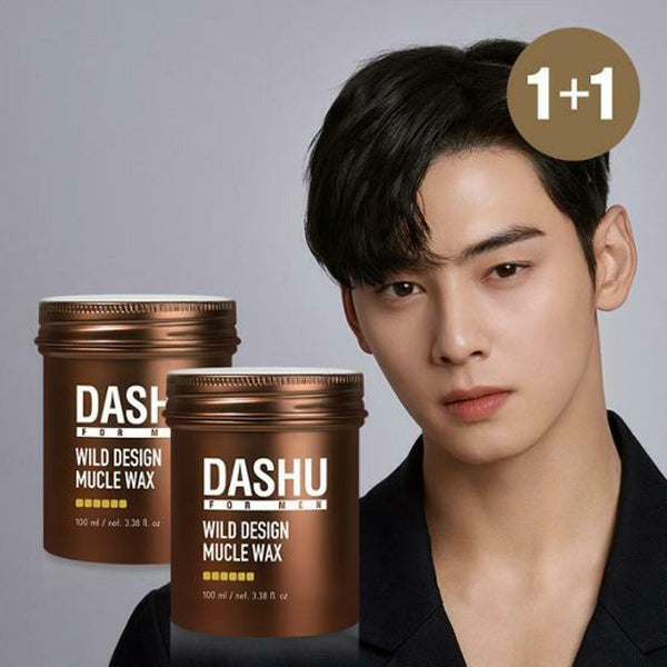 Dashu For Men Premium Wild Design Mucle Wax 100g*2ea 1