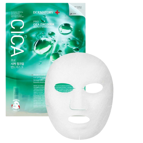 Dermatory Pro Cica Zinc Derm Band Mask Sheet 5ea Set 3