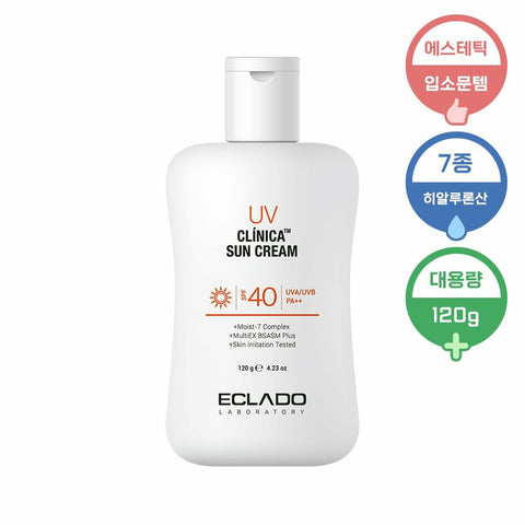 ECLADO UV Clinica Sun Cream 120g SPF40/PA++ 