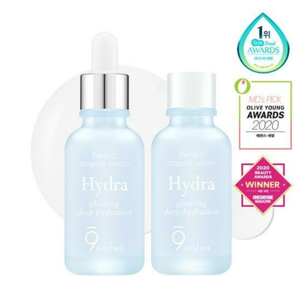 9wishes Hydra Perfect Ampule Serum Ⅱ 30mL Double Pack (30mL*2ea) 3