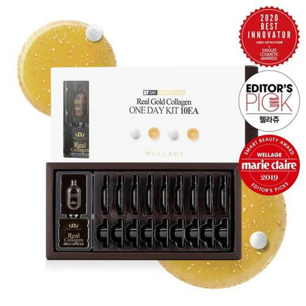 WELLAGE Gold Collagen One Day Kit 10ea 1