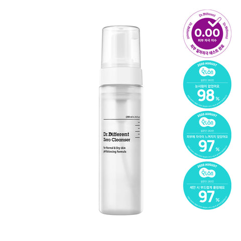 Dr.Different Zero Cleanser for Normal & Dry Skin 200ml 