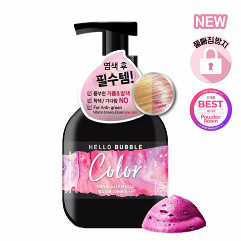 Mise-en-scene Hello Bubble Color Pink Shampoo 400mL 