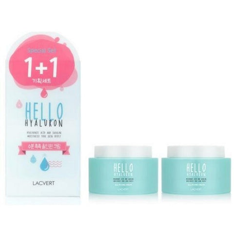 LACVERT Hello Hyaluron All In One Cream 100ml 2-for-1 Set 