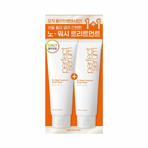 Mise-en-scene Perfect No Wash Treatment Cream Pack 230mL 1+1 