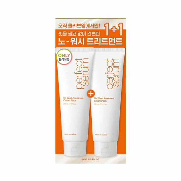 Mise-en-scene Perfect No Wash Treatment Cream Pack 230mL 1+1 1