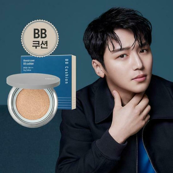 IDEAL FOR MEN Blemish Cover BB Cushion (Normal Skin) 1