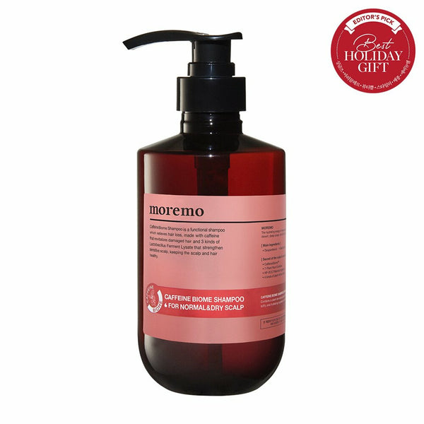 MOREMO Caffein Biome Shampoo For Normal & Dry Scalp 500mL (hair loss care) 1