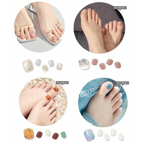 [NEW] WAKEMAKE Speedy Gel Pedi Design Selection (New Designs included) (LED Lamp Required)  