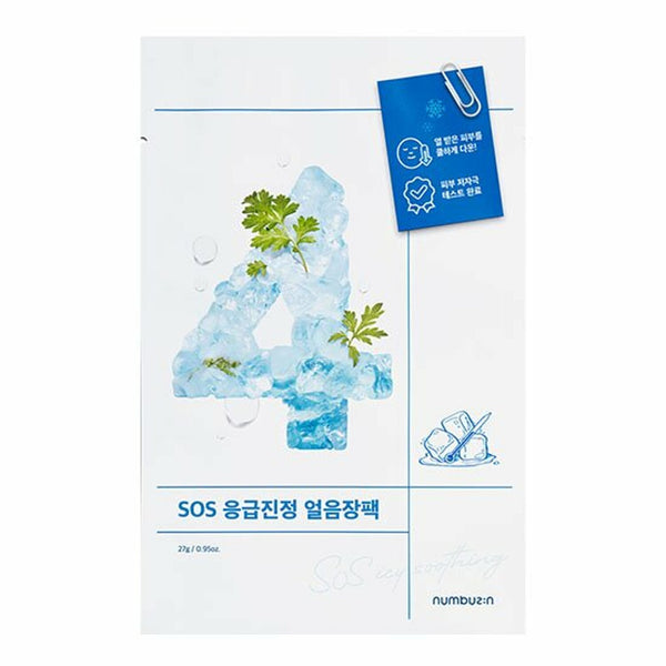 numbuzin No. 4 SOS Icy Soothing Mask Sheet 2