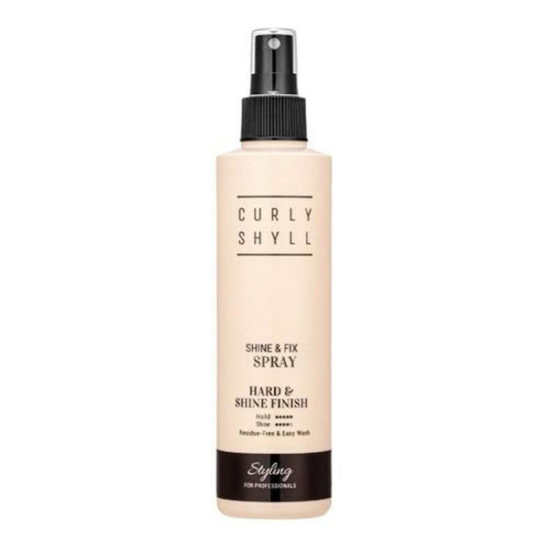 Curly Shyll Shine & Fix Spray Hard & Shine Finish 240ml 1