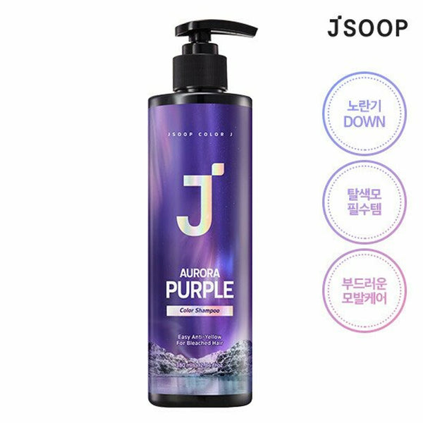 JSOOP Color J Aurora Purple Color Shampoo 380mL 1