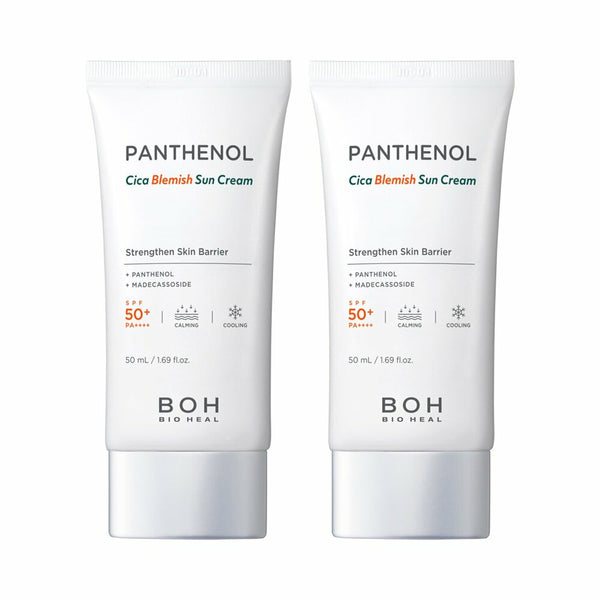 BIOHEAL BOH Panthenol Cica Blemish Sun Cream 1+1 (50mL*2ea) 1