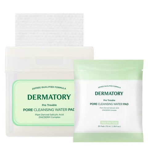 Dermatory Pro Trouble Pore Cleansing Water Pad 100 Pads Special Set 