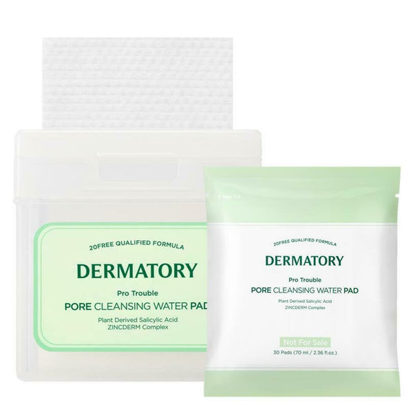 Dermatory Pro Trouble Pore Cleansing Water Pad 100 Pads Special Set 1