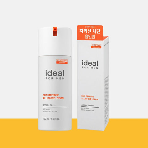 Ideal for Men Sun Defense All In One Lotion 120mL 