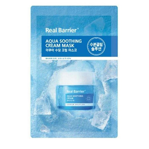 Real Barrier Aqua Soothing Cream Mask Sheet 1 Sheet 