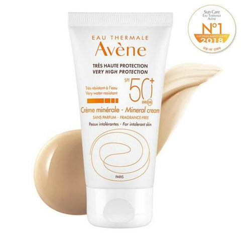 Avene Sun Care Very High Protection Mineral Cream SPF50+/PA++++ 50ml 