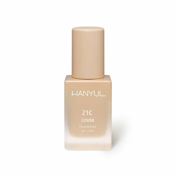 HANYUL Cover Foundation 30mL (Special Set with Sponge) 1