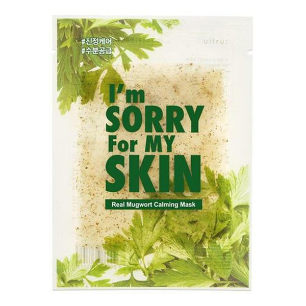 ultru I'm Sorry For My Skin Real Mugwort Calming Mask Sheet 1 Sheet 1