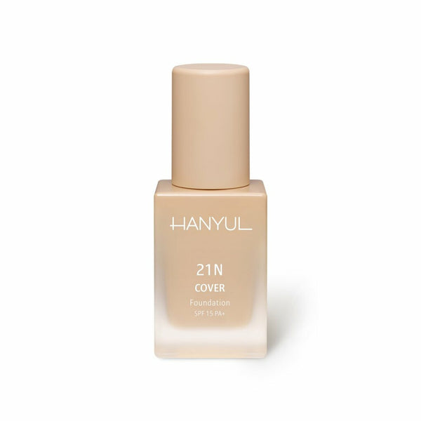 HANYUL Cover Foundation 30mL (Special Set with Sponge) 2