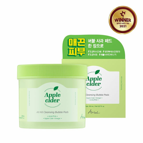 Ariul Apple Cider All Kill Cleansing Bubble Pads 60ea 3