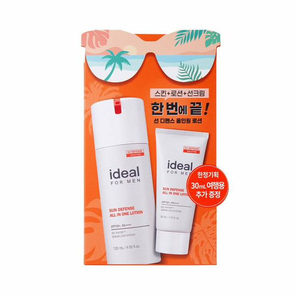 Ideal for Men Sun Defense All-in-One Lotion Limited Special Offer (+30mL Free Gift) 1