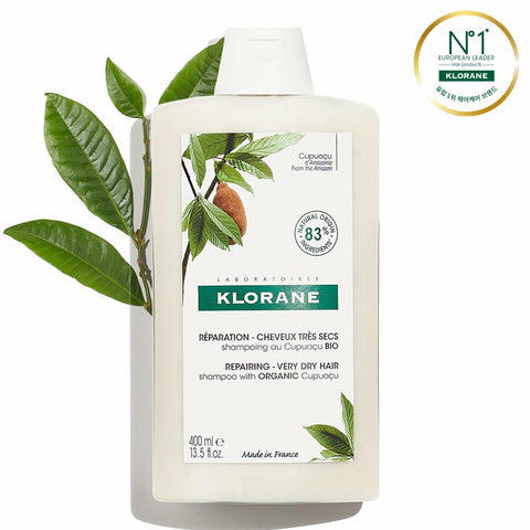 KLORANE Reparing Very Dry Hair Shampoo with Cupuaçu 400mL (NEW) 