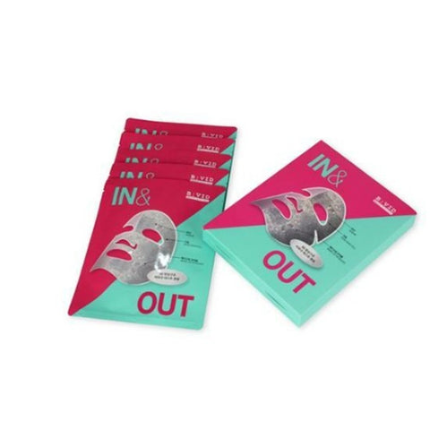 B:VID In & Out Facial Mask Sheet 6-for-5 Set 