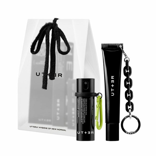 UTTER Hinoki Hand Sanitizer & Serum Gift Set 1