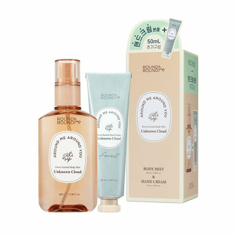 ROUND A'ROUND Forest Scented Body Mist Special Set [Unknown Cloud] 100mL 