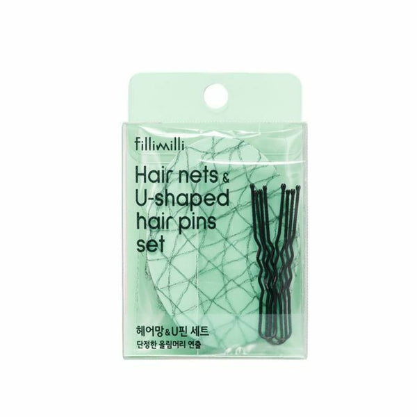 Fillimilli Hair Nets & U-shaped Hair Pins N 1