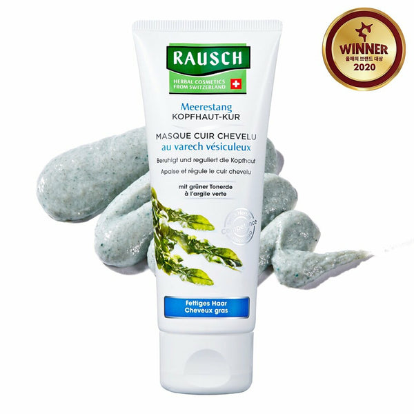 RAUSCH Seaweed Degreasing Shampoo 200mL & Scalp Pack 100mL 3