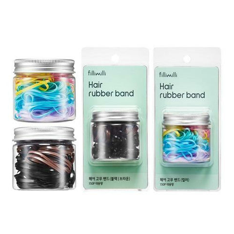 Fillimilli Hair Rubber Band 150 Pieces 