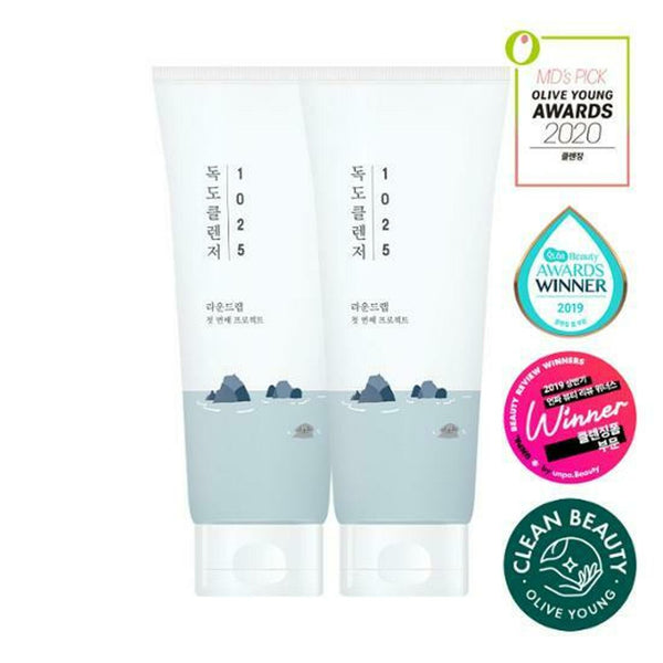 ROUND LAB 1025 Dokdo Cleanser 200mL Double Pack 2